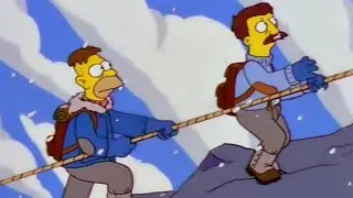 Los Simpson - Abuelo - Antes eramos mas duros...