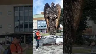 This Statue Is Made Of Knifes 💀🤯#shorts
