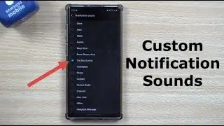 Custom Notification Sounds - The Proper Way!