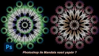 Photoshop Mandala Motif Yapımı - Photoshop Mandala Tasarımı Nasıl Yapılır ?