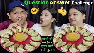 FUNNY 😁 QUESTION ANSWER CHALLENGE WITH MOMO @BudaBudiVlogs