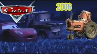 O FILME DISNEY Carros 1 2006 TRATORES  FRANK (TIO Dinoco)
