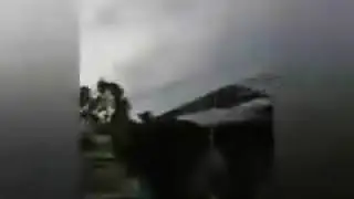 Detik detik Angin puting beliung menghantam kota cirebon