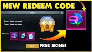 [Live Proof]🔥TODAY NEW REDEEM CODE PUBG MOBILE !! GET GUN SKIN FREE !! PUBG REDEEM CODE TODAY 2020