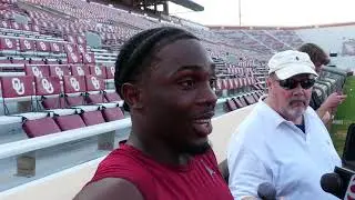 Oklahoma Football: DB Kendel Dolby interview (8-26-24)