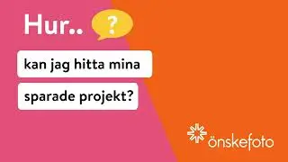 Hur kan jag hitta mina sparade projekt?