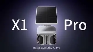 Baseus Security X1 Pro: World's First Smart AI Dual-Tracking Security Camera 