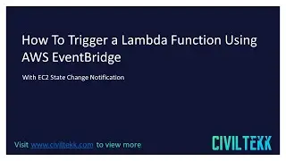 How To Run Python Scripts Using AWS EventBridge Custom Event Pattern Demo | Serverless  | Python