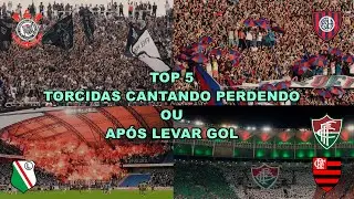 TOP 5 Torcidas Cantando Perdendo