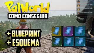 PALWORLD COMO CONSEGUIR E USAR BLUEPRINT E ESQUEMAS