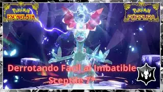 Pokémon Escarlata y Purpura!! derrotar facil  Al Imbatible "Sceptile 7*" con Anihilape en solitario.