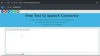 How to convert text to audio speech for free