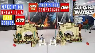 Make It OR Break It E:9 Star Wars Yoda's Hut 75208 LEGO & LEPIN Comparison...