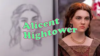 Desenhando a Alicent Hightower de House of The Dragon
