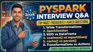PySpark interview Questions and Answers  ?