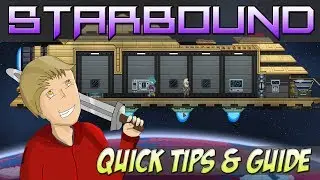 Starbound Guide - New Players ( Quick Starter Tips ) Combat , Crafting , Survival