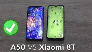 Xiaomi Redmi Note 8T vs Samsung Galaxy A50: Comparison - speed test and camera speed comparison