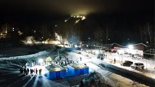 Крещенские купания, озеро Банное (Якты-куль) 2025