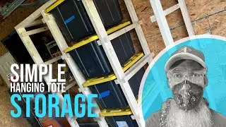 Simple Hanging Tote Storage
