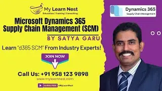Microsoft Dynamics 365 Supply Chain Management Free Demo | Microsoft Dynamics 365 SCM Free Demo