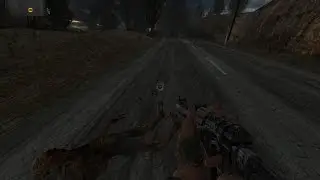 STALKER-OLR МОД- бег от кровососа и псевдо собак.