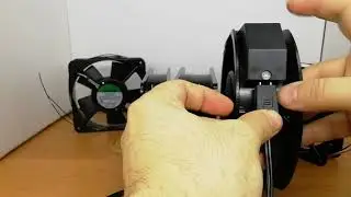 Вентилятор на 220 Вольт, как подключать питание.