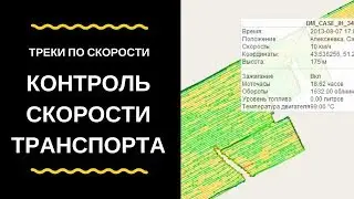 Треки по скорости / контроль скорости транспорта