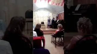 Елизавета Уфаева - концерт в музыкальной школе