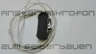Ansteckmikrofon zum selber bauen