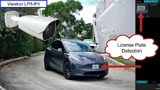 License Plate Detection Setup for Viewtron LPR Camera