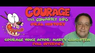 Courage the Cowardly Dog | Courage Voice actor Marty Grabstein | Full Interview