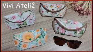 PORTA ÓCULOS 🌟 FÁCIL DE COSTURAR 🌟 DICA PARA O NATAL