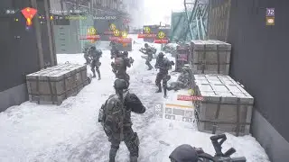 #thedivision 1 Vs Server Gameplay
