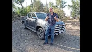 Test drive Maxus T90 2022