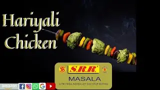 Hariyali Kebab l Tawa Fry l SRR Hariyali Kebab l Easy Recipe l Haryali Chicken Kebab Masala l