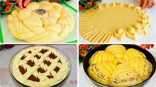 ШИКАРНАЯ ФОРМОВКА ПИРОГА!КАК КРАСИВО УКРАСИТЬ ПИРОГИ.СДОБНЫЕ ПИРОГИ.ПРАЗДНИЧНЫЕ ПИРОГИ.РЕЦЕПТ.