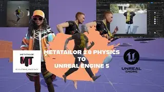 How to Custom Metahuman Clothes with Physics - METATILOR 2.0 BETA