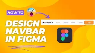Design A Responsive Navbar in Figma Tutorial #figma #figmadesign
