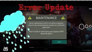 Last day on earth: survival- SERVERS ARE DOWN. MESSAGE FROM LDoE/KEFIR server maintenance error