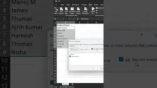 How to remove duplicate records from an MS Excel Worksheet