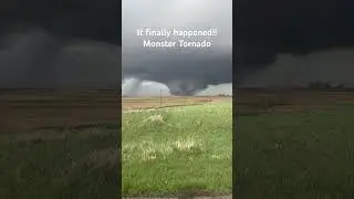 April 26, 2024 Tornado in HARLAN, IOWA on the ground for more than 30 mins!! Pray everyone’s ok 🙏