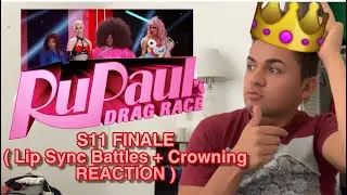 RuPaul’s Drag Race S11 Finale ( Lip Sync Battles + Crowning REACTION)
