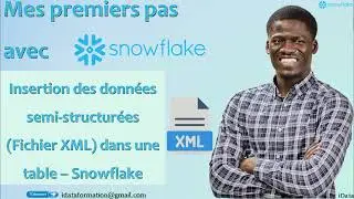 Insertion des données semi-structurées (Fichier XML) dans une table – Snowflake #4