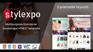 Stylexpo- Responsive Multipurpose E-Commerce HTML5 Template | Themeforest Website Templates and