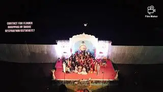 Flower Dropping By Drone