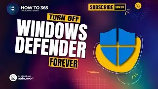 Windows Defender and Firewall | Disable Forever | Windows 10
