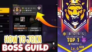 HOW TO JOIN V BADGE GUILD | V BADGE GUILD KAISE JOIN KARE | BOSS GUILD MAIN KASE JAAYE 🔥😍