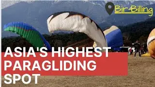 ASIA's HIGHEST PARAGLIDING SPOT | MANALI TO BIR-BILING | BAIJNATH TEMPLE