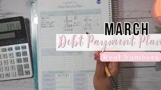 Create A Debt Payment Plan With Me | March Debt Confession