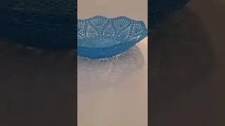 Ваза крючком.  